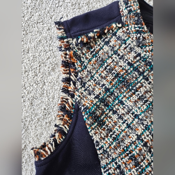 🎉HP🎉 NWT Tory Burch tweed pencil dress in Autumn - Picture 6 of 12